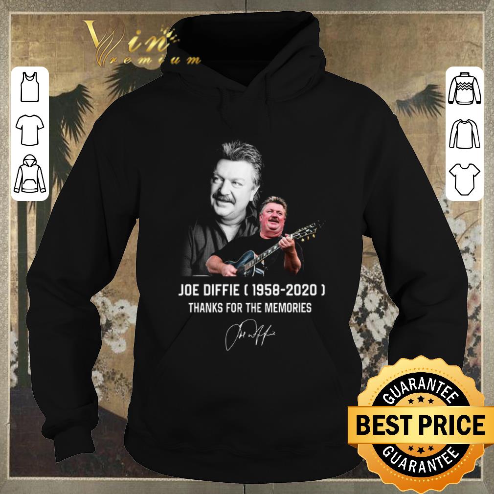Official Joe Diffie 1958 2020 Thanks For The Memories Signature shirt sweater Official Joe Diffie 1958 2020 Thanks For The Memories Signature shirt sweater 4 - Official Joe Diffie 1958 2020 Thanks For The Memories Signature shirt sweater