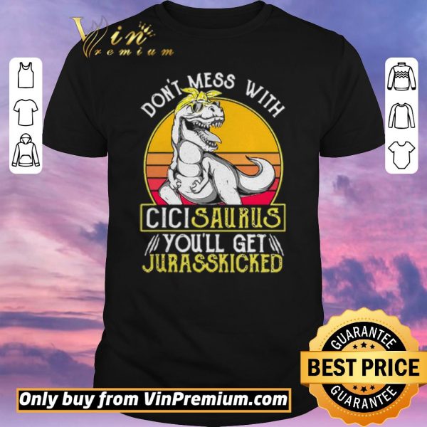 Official Jurasskicked Cici Saurus Dinosaur Mother shirt sweater