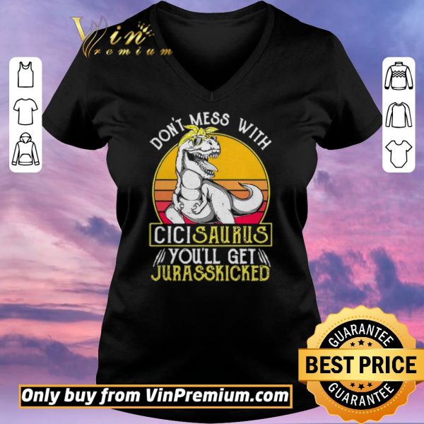 Official Jurasskicked Cici Saurus Dinosaur Mother shirt sweater