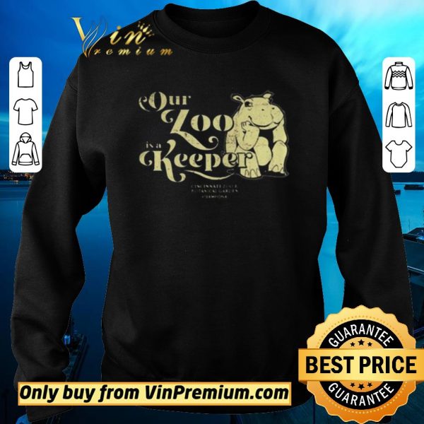 Official Our Zoo is a Keeper Cincinnati Zoo shirt sweater