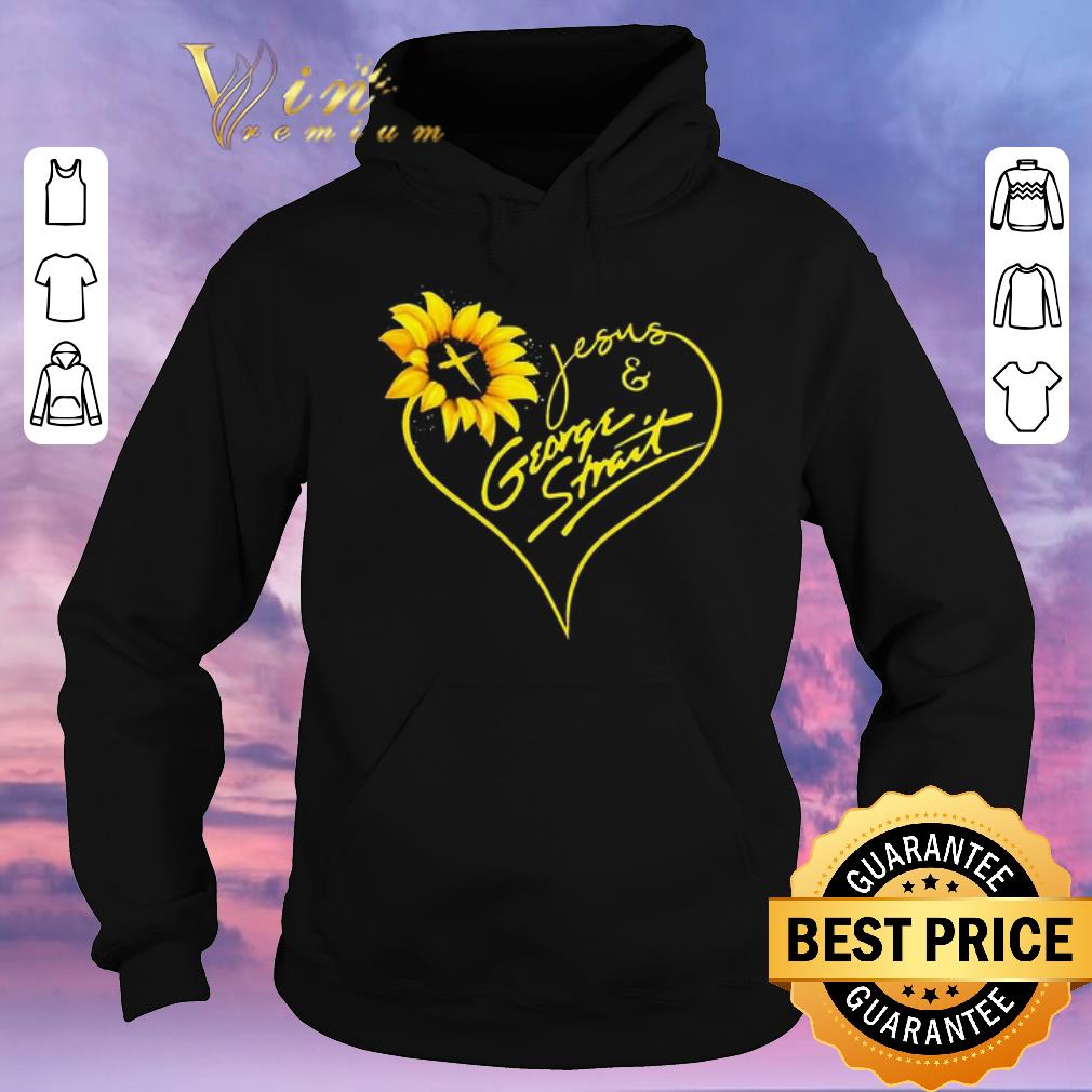 Official Sunflower Jesus George Strait shirt sweater 4 - Official Sunflower Jesus George Strait shirt sweater
