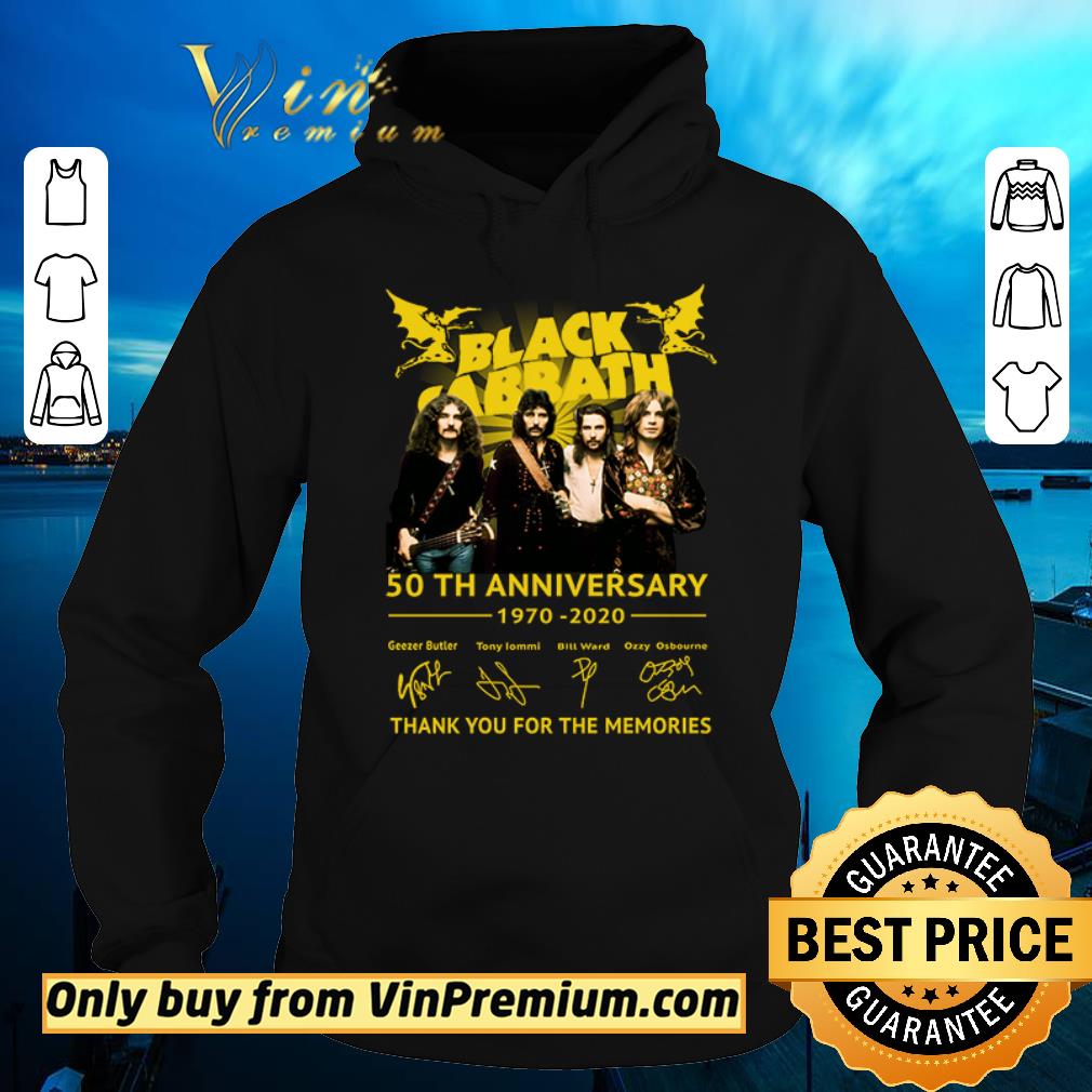 Official Thank you for the memories Black Sabbath 50th anniversary 1970-2020 signatures shirt sweater Official Thank you for the memories Black Sabbath 50th anniversary 1970 2020 signatures shirt sweater 4 - Official Thank you for the memories Black Sabbath 50th anniversary 1970-2020 signatures shirt sweater