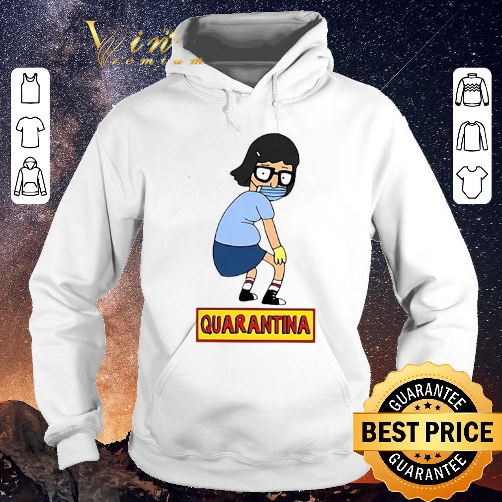 Official Tina Belcher quarantina covid 19 shirt sweater 4 - Official Tina Belcher quarantina covid-19 shirt sweater