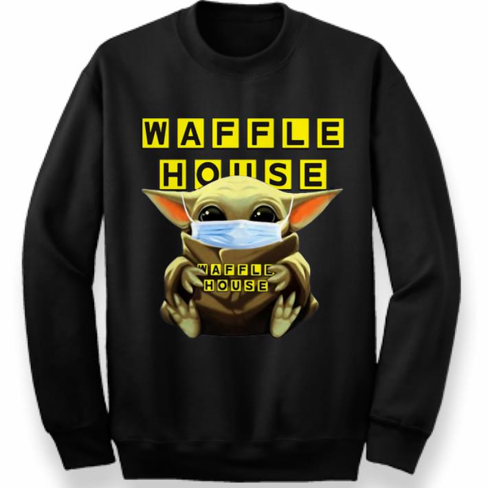 Original Star Wars Baby Yoda Mask Hug Waffle House Covid 19 shirt 4 - Original Star Wars Baby Yoda Mask Hug Waffle House Covid-19 shirt
