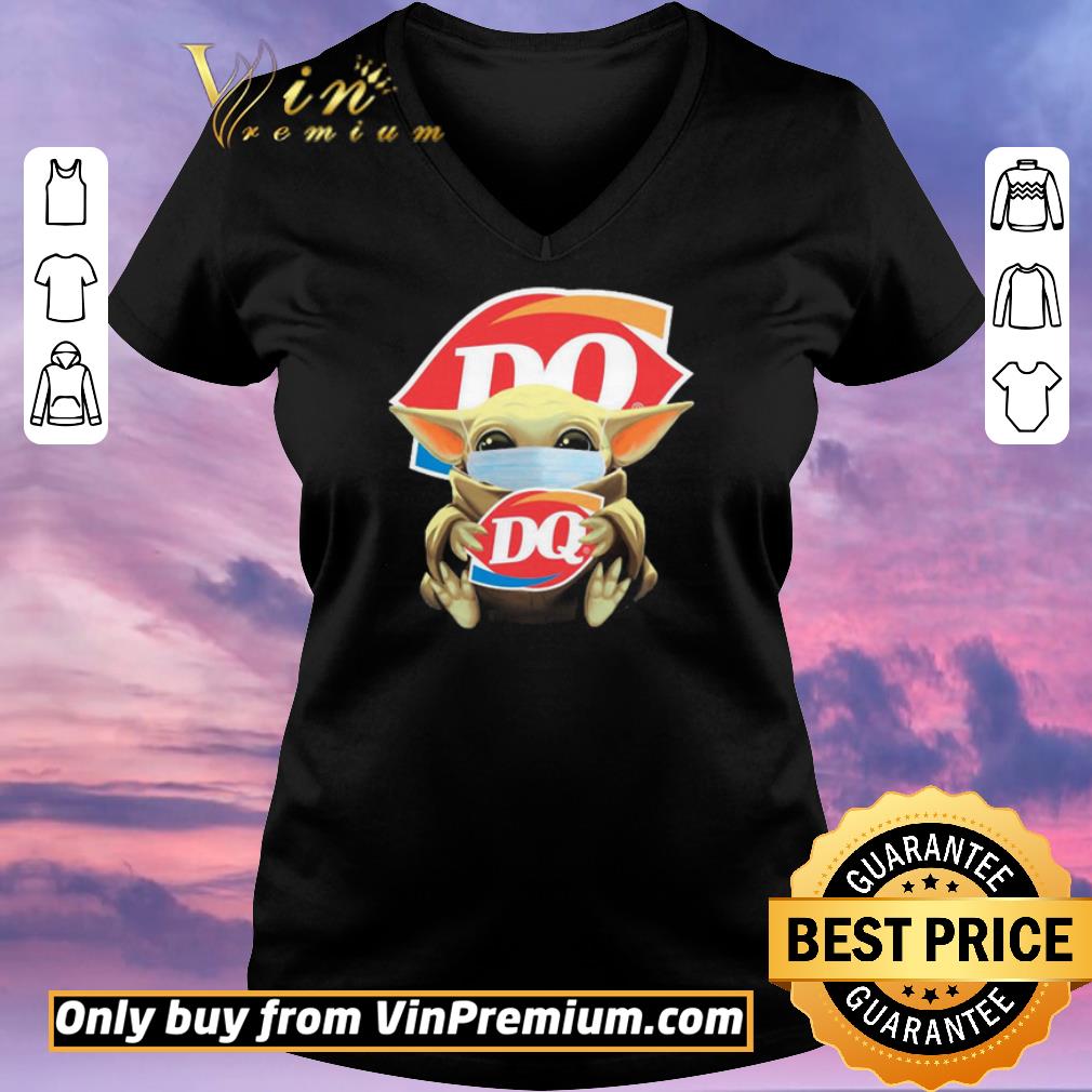 Premium Baby Yoda Mask Hug Dairy Queen shirt sweater Premium Baby Yoda Mask Hug Dairy Queen shirt sweater