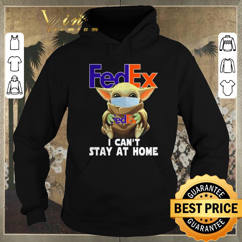 Premium Baby Yoda face mask hug FedEx I can t stay at home shirt sweater 4 - Premium Baby Yoda face mask hug FedEx I can’t stay at home shirt sweater