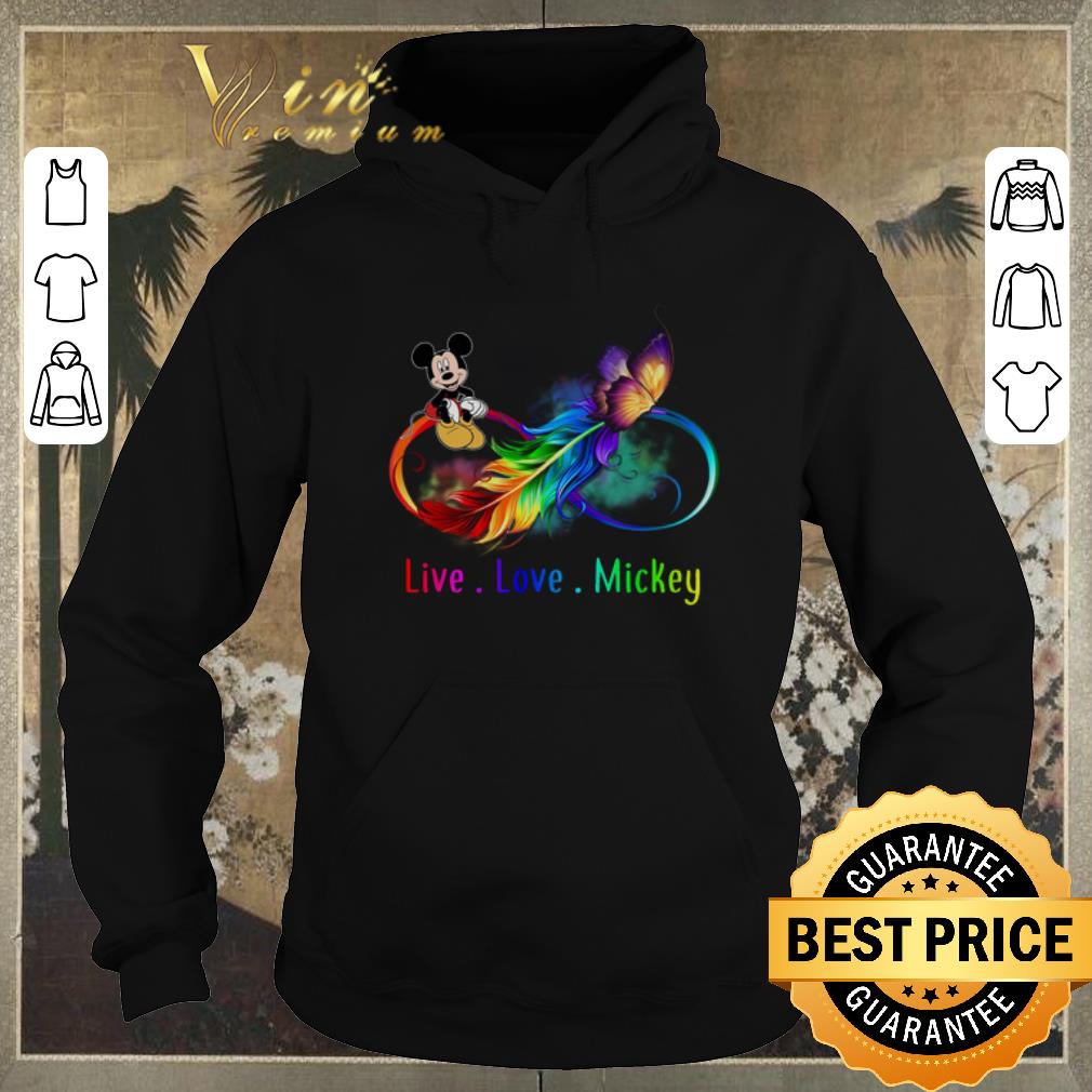 Premium Butterfly Live Love Mickey Mouse Color shirt sweater Premium Butterfly Live Love Mickey Mouse Color shirt sweater 4 - Premium Butterfly Live Love Mickey Mouse Color shirt sweater