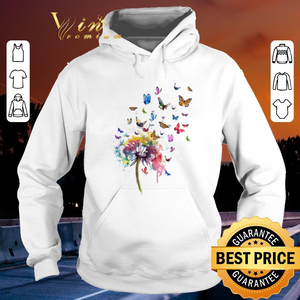 Premium Butterfly Watercolor shirt sweater 4 - Premium Butterfly Watercolor shirt sweater