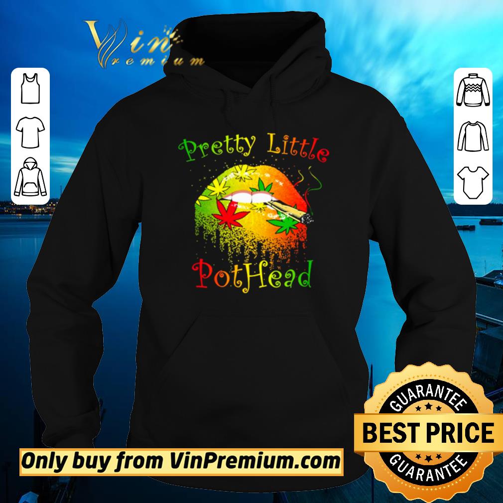 Premium Cannabis lips pretty little pothead shirt sweater 4 - Premium Cannabis lips pretty little pothead shirt sweater