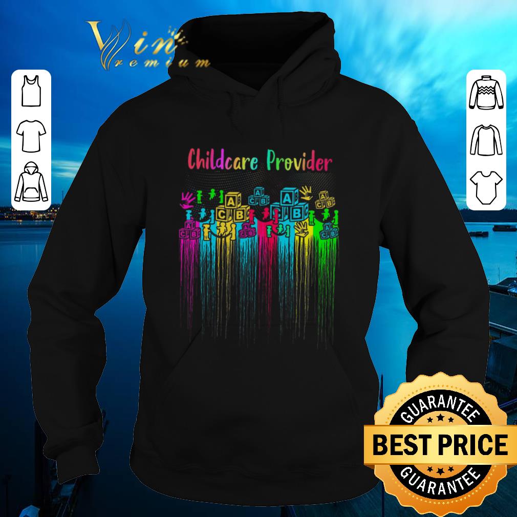 Premium Childcare Provider Watercolor shirt sweater 4 - Premium Childcare Provider Watercolor shirt sweater