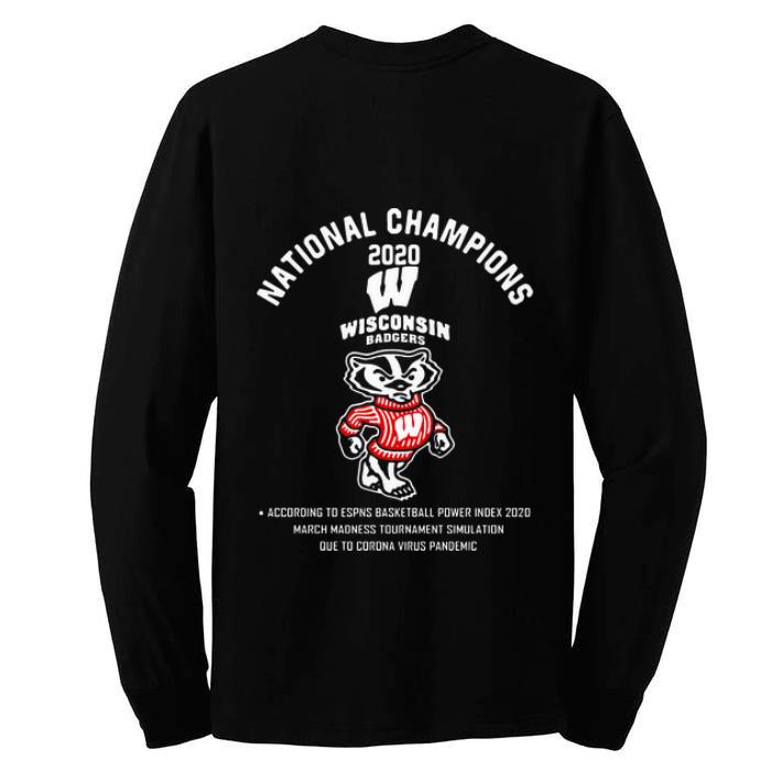 Premium National Champions 2020 Wisconsin Badgers shirt 4 - Premium National Champions 2020 Wisconsin Badgers shirt