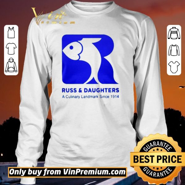 Premium Russ Daughters A Culinary Landmark Since 1914 tom holland shirt sweater