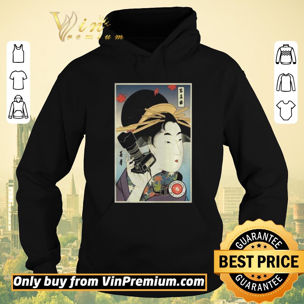 Premium Samurai Women Photographer shirt sweater 4 - Premium Samurai Women Photographer shirt sweater