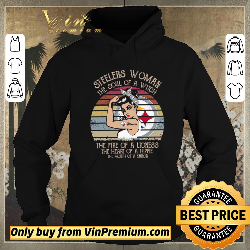 Premium Steelers Woman The Soul Of A Witch The Fire Of A Lioness Vintage shirt sweater Premium Steelers Woman The Soul Of A Witch The Fire Of A Lioness Vintage shirt sweater 4 - Premium Steelers Woman The Soul Of A Witch The Fire Of A Lioness Vintage shirt sweater