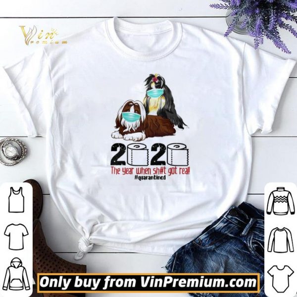 Shih Tzu Quarantined 2020 shirt sweater