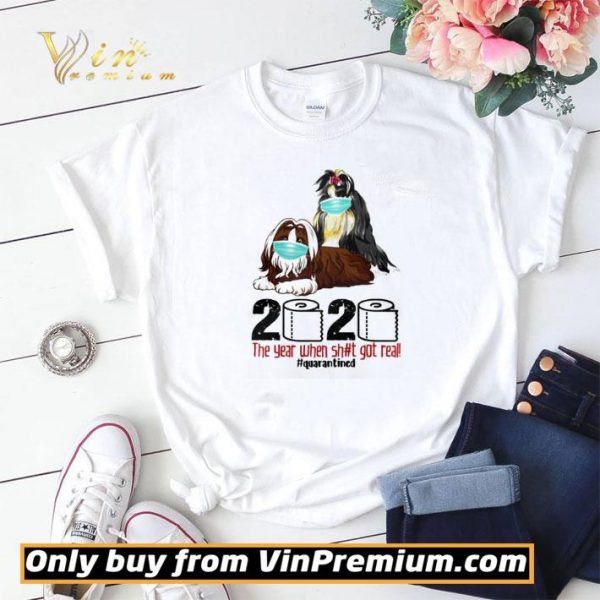 Shih Tzu Quarantined 2020 shirt sweater