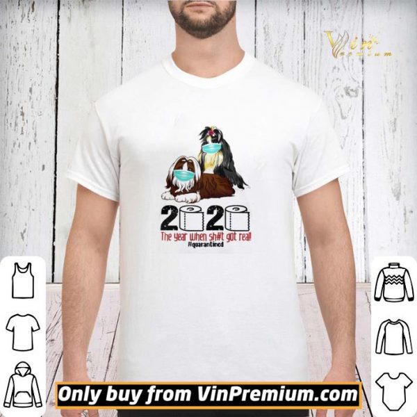 Shih Tzu Quarantined 2020 shirt sweater