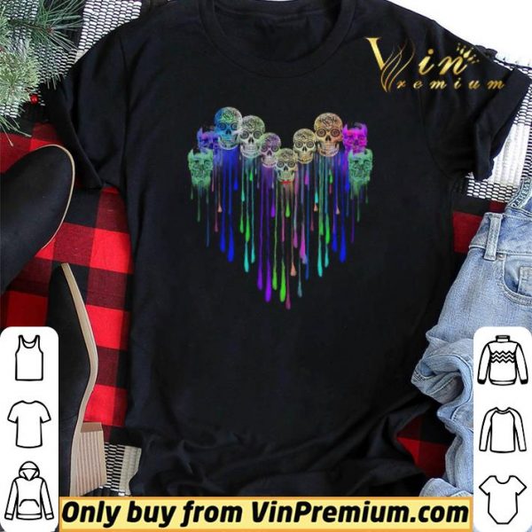 Skulls Tattoo Watercolor shirt sweater