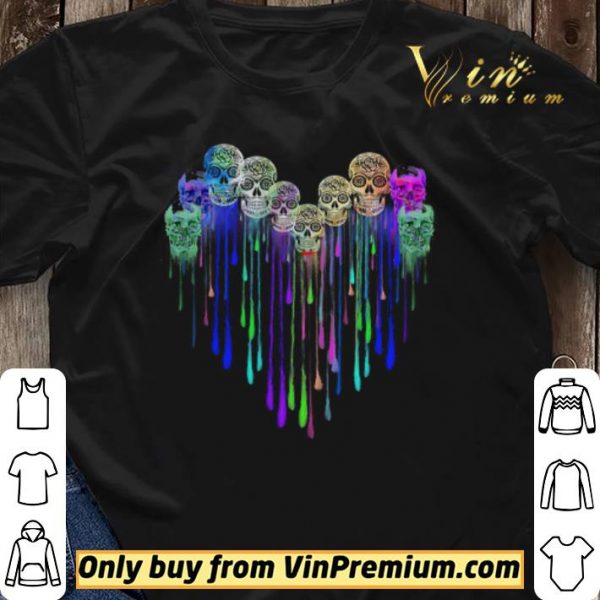 Skulls Tattoo Watercolor shirt sweater