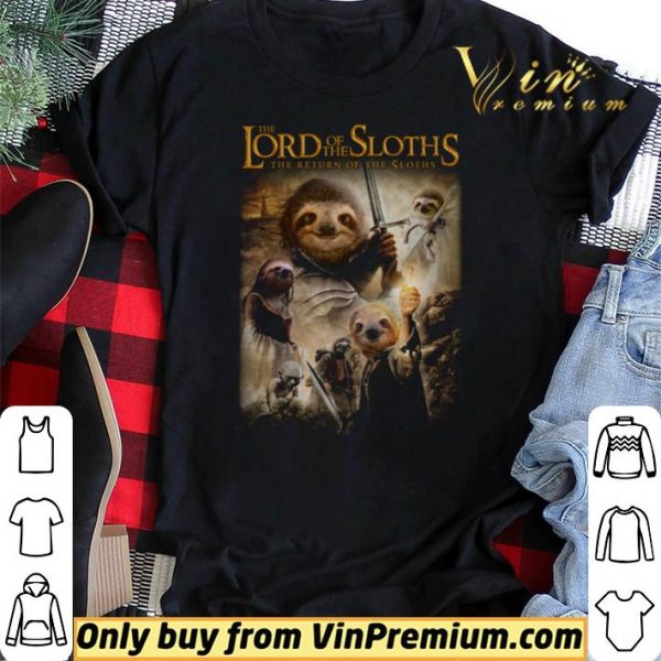 The Lord Of The Sloths The Return Of The Sloths shirt sweater