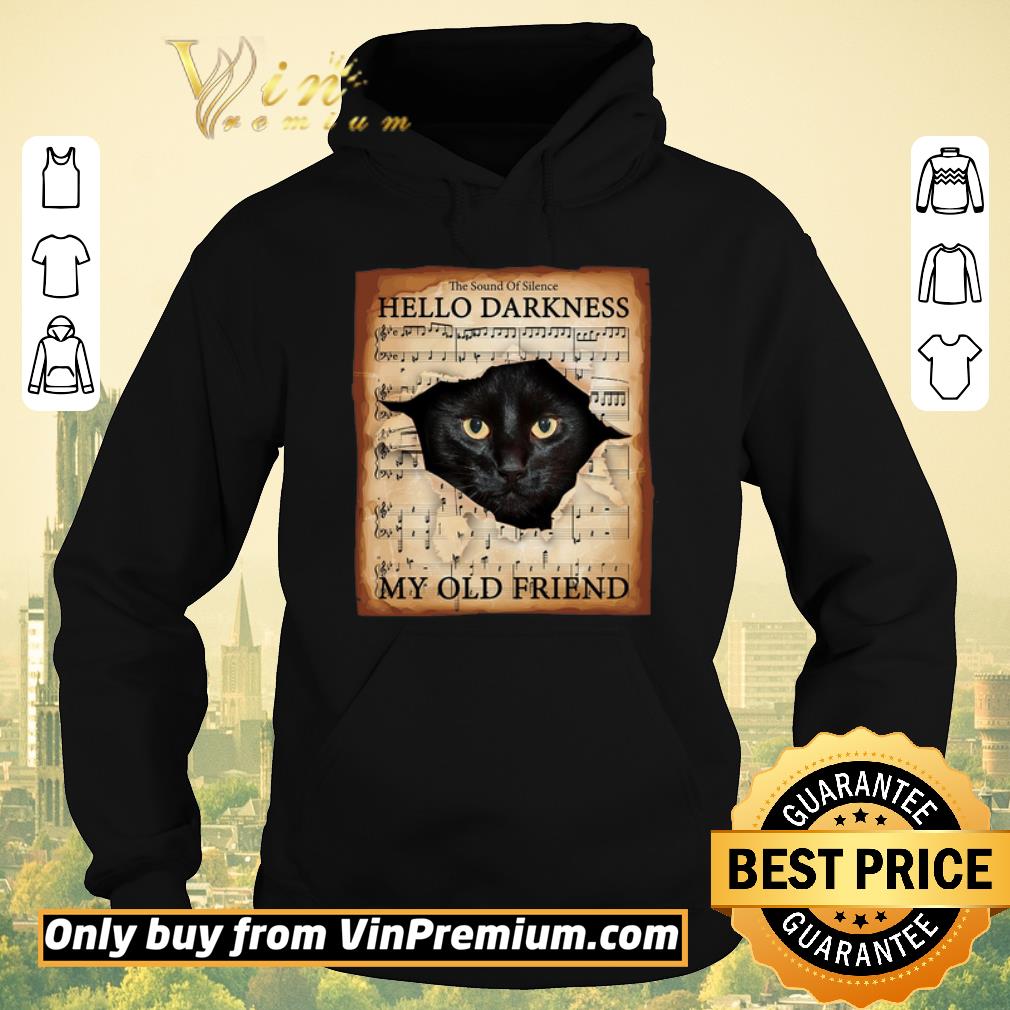 Top Black Cat The Sound Of Silence Hello Darkness My Old Friend shirt sweater 4 - Top Black Cat The Sound Of Silence Hello Darkness My Old Friend shirt sweater