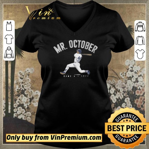 Top Reggie Jackson Mr October New York shirt sweater