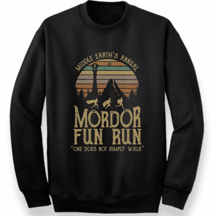 Top Vintage Middle Earth s Annual Mordor Fun Run shirt 4 - Top Vintage Middle Earth's Annual Mordor Fun Run shirt