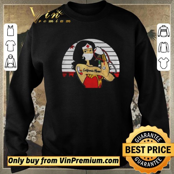 Top Strong Wonder Woman Tattoo Nurse shirt sweater