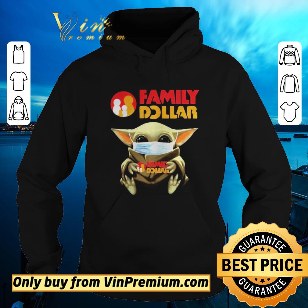 a416d052 premium mask baby yoda hugging family dollar shirt sweater 4 - Premium Mask Baby Yoda Hugging Family Dollar shirt sweater