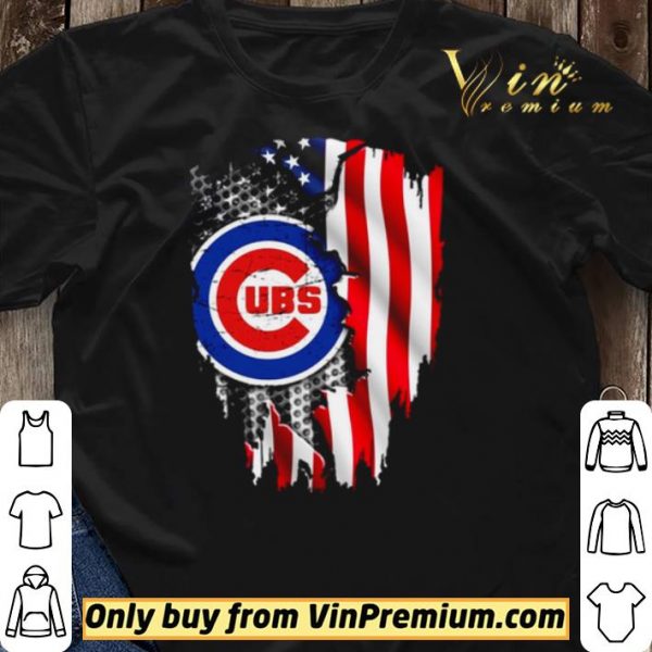 Chicago Cubs American Flag shirt sweater