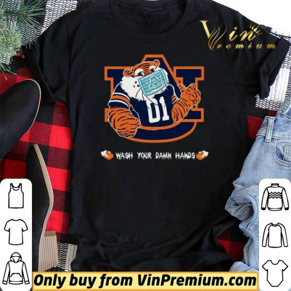 Auburn Tigers wash your damn hands shirt sweater