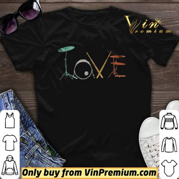Love Drums Color shirt sweater