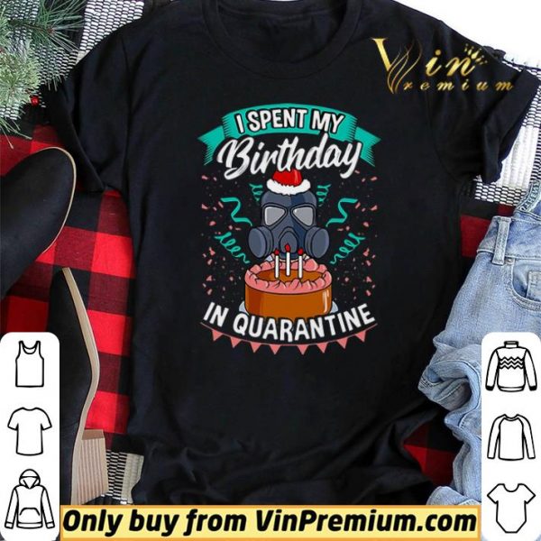 I Spent My Birthday In Quarantine shirt sweater