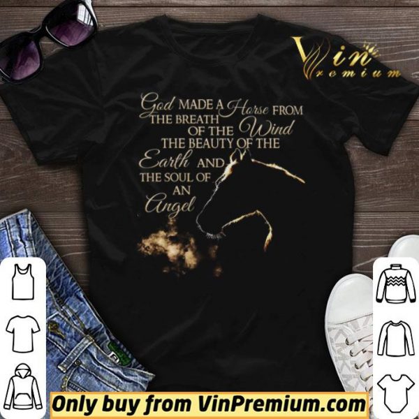 God Made A Horse From The Breath Of The Wind The Beauty The Earth And The Soul shirt sweater