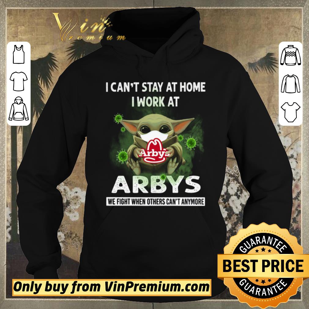 b6223dd2 funny baby yoda mask i can t stay at home i worrk at arbys coronavirus shirt sweater 4 - Funny Baby Yoda Mask I Can't Stay At Home I Worrk At Arbys Coronavirus shirt sweater