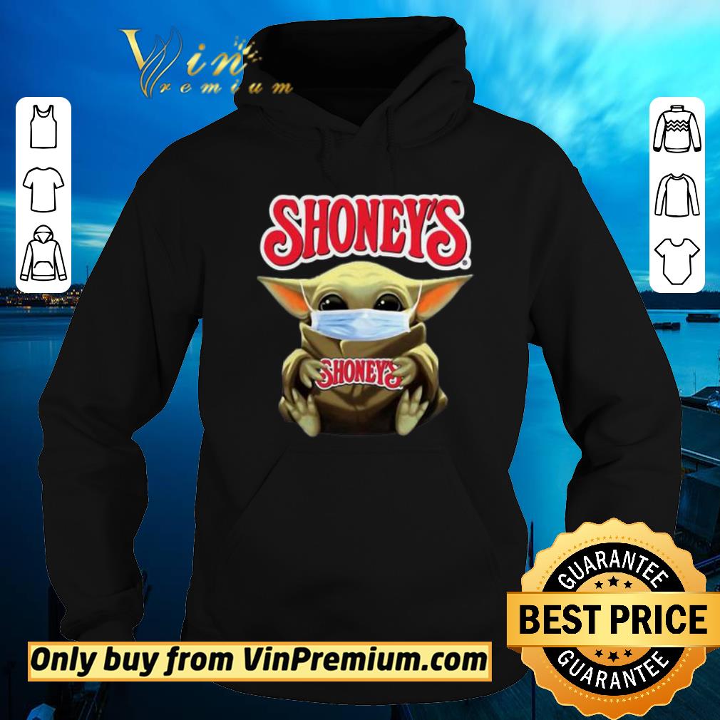 Funny Star Wars Baby Yoda Hug Shoney’s Covid-19 shirt sweater b92cdd09 funny star wars baby yoda hug shoney s covid 19 shirt sweater 4 - Funny Star Wars Baby Yoda Hug Shoney’s Covid-19 shirt sweater