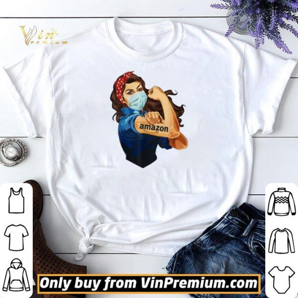 Strong Woman mask tattoo Amazon shirt sweater