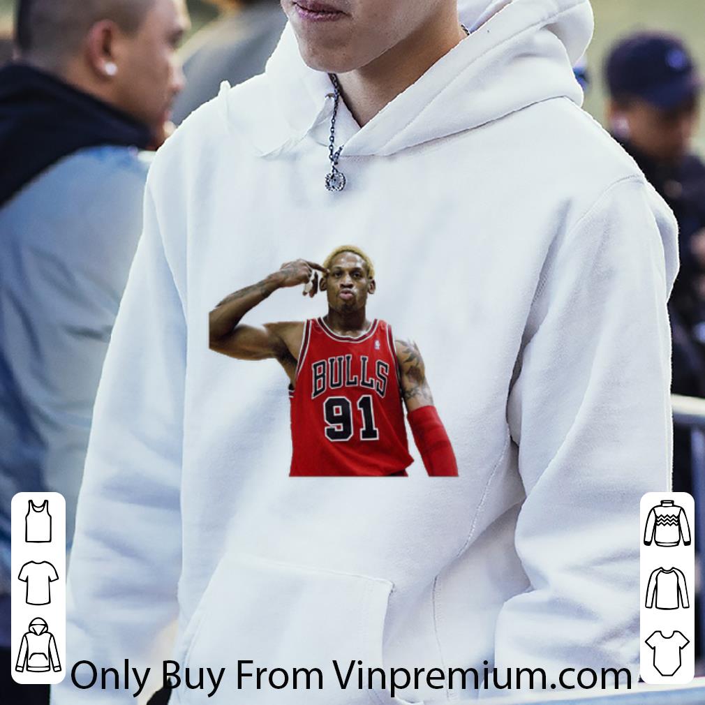 b9f23331 premium chicago bulls 91 dennis rodman shirt 4 - Premium Chicago Bulls 91 Dennis Rodman shirt