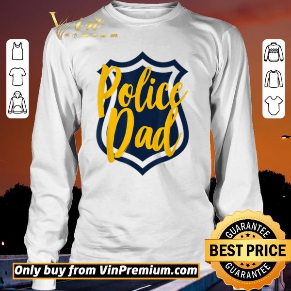 Top Mens Police Dad Cool Police Officer Cop Daddy Father Papa shirt sweater