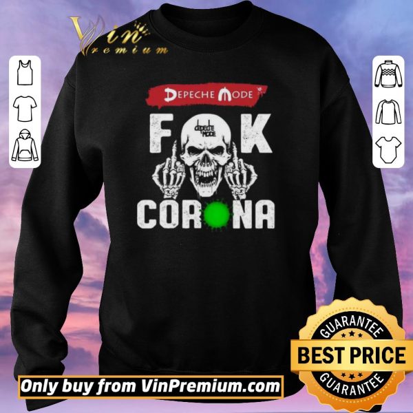 Top Depeche Mode Fuck Corona shirt sweater