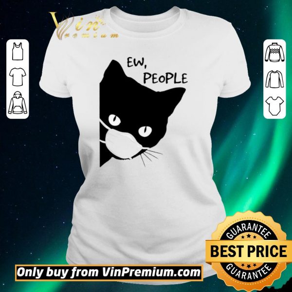 Original Black Cat Mask Ew People shirt sweater