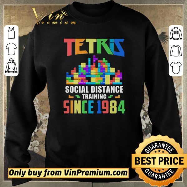 Official Tetris Social Distance Training Since 1984 Classic shirt sweater