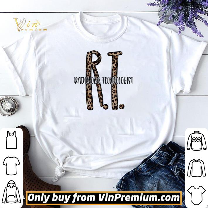 Radiologic Technologist Leopard shirt sweater