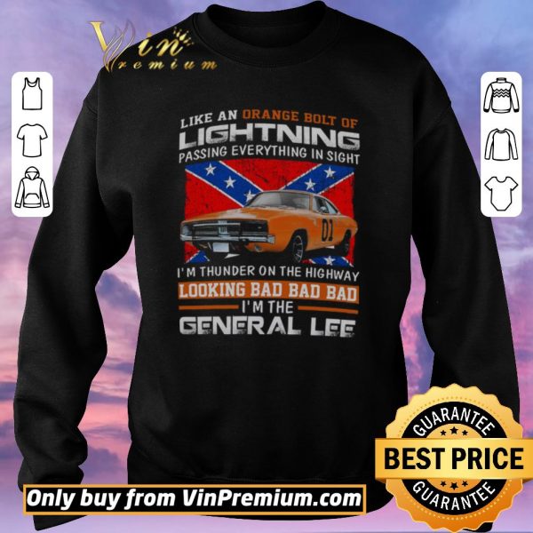 Pretty Car Like An Orange Bolt Of Lightning Passing Everything In Sight shirt sweater