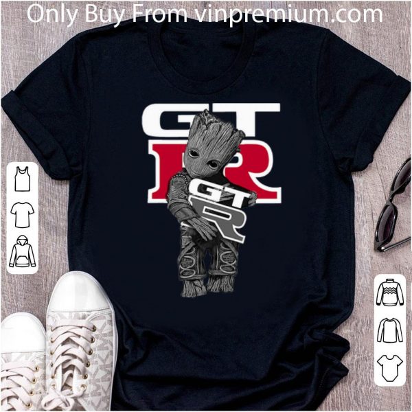 Original Baby Groot Hug Nissan GT-R shirt