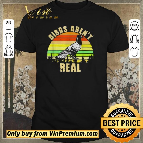 Hot Birds aren’t Real vintage sunset shirt sweater