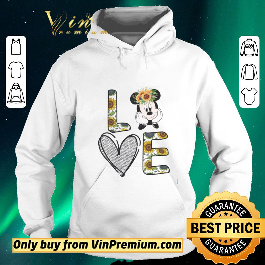 cb07e571 official love mickey mouse sunflower shirt sweater 4 - Official Love Mickey Mouse Sunflower shirt sweater