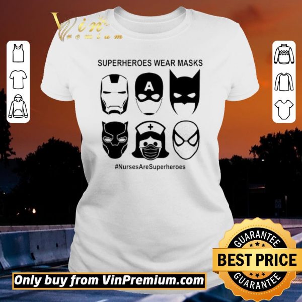 Funny Superheroes wear masks nurses are superheroes shirt sweater