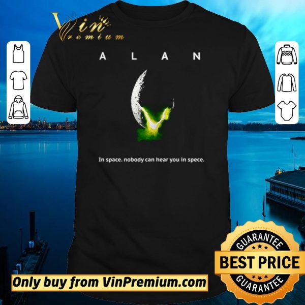 Funny Alan Alien in space nobody can hear you in space shirt sweater