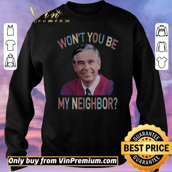 Awesome Mister Rogers Toddler Won’t You Be My Neighbor Royal shirt sweater